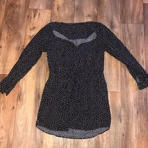 Black and White Polka Dot Dress